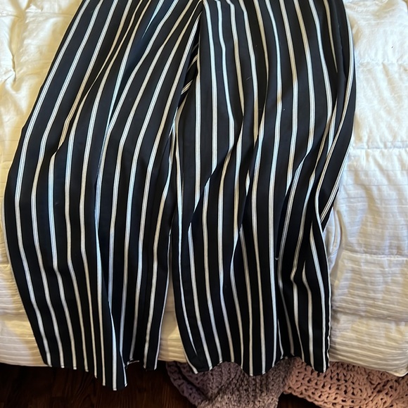 Black and White Jumpsuit - Picture 2 of 2